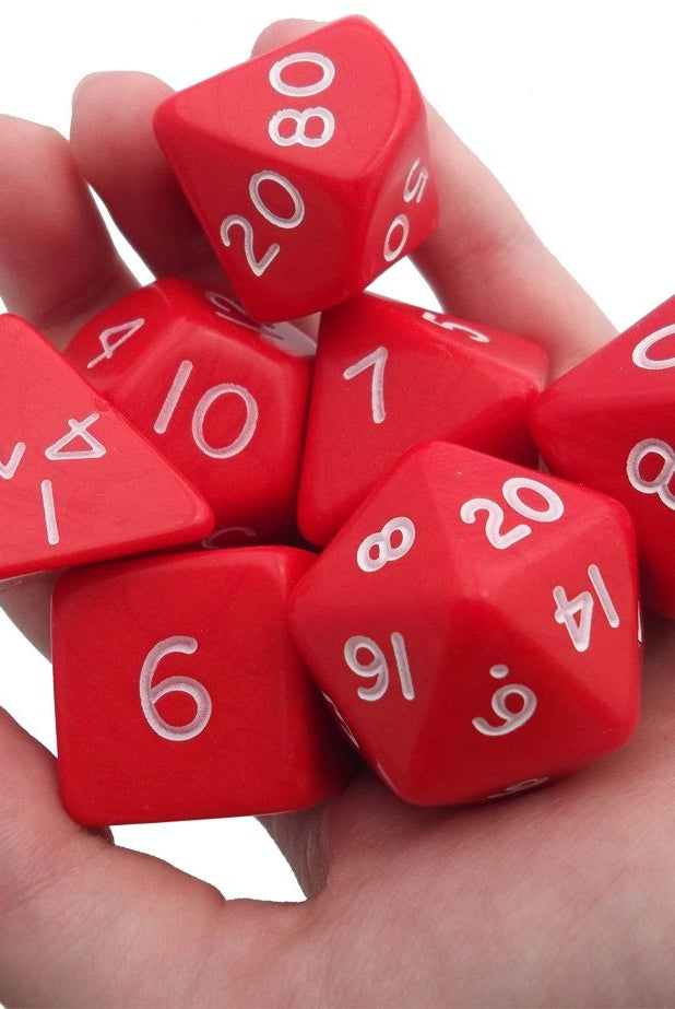 Jumbo Dice Red