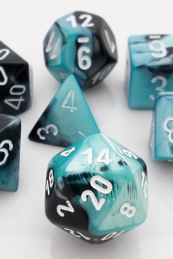 Gemini Dice Black Shell