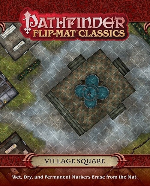 Pathfinder Flip-Mat Classics Village Square 