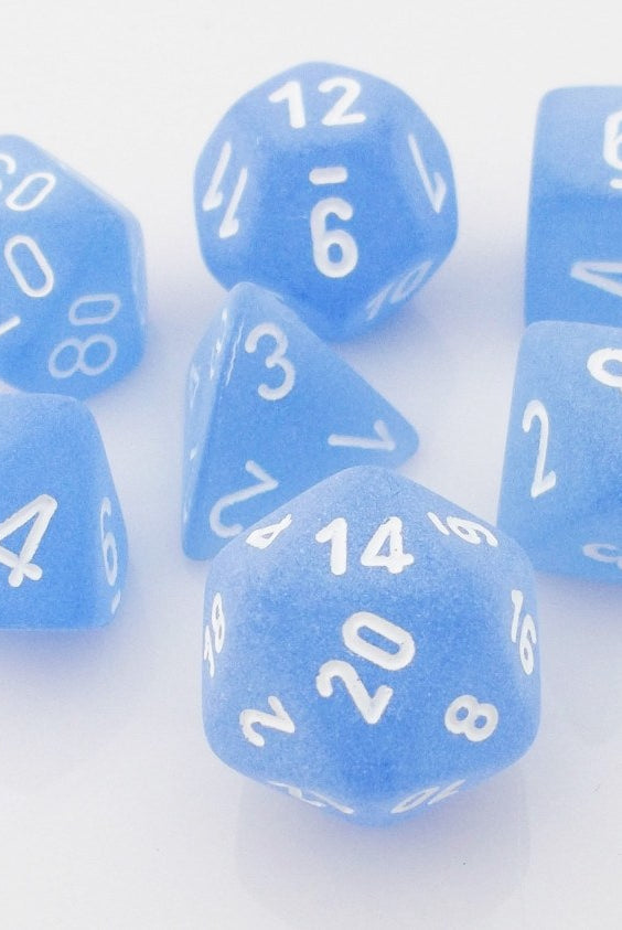 Frosted Dice Blue