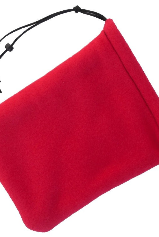 2 Pocket Dice Bag Red