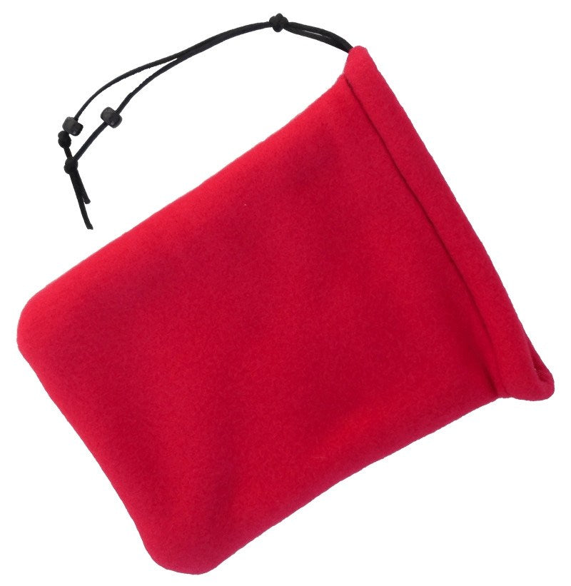 2 Pocket Dice Bag Red