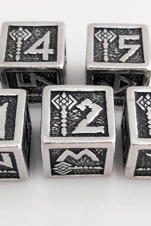 Dwarven Dice Metal D6