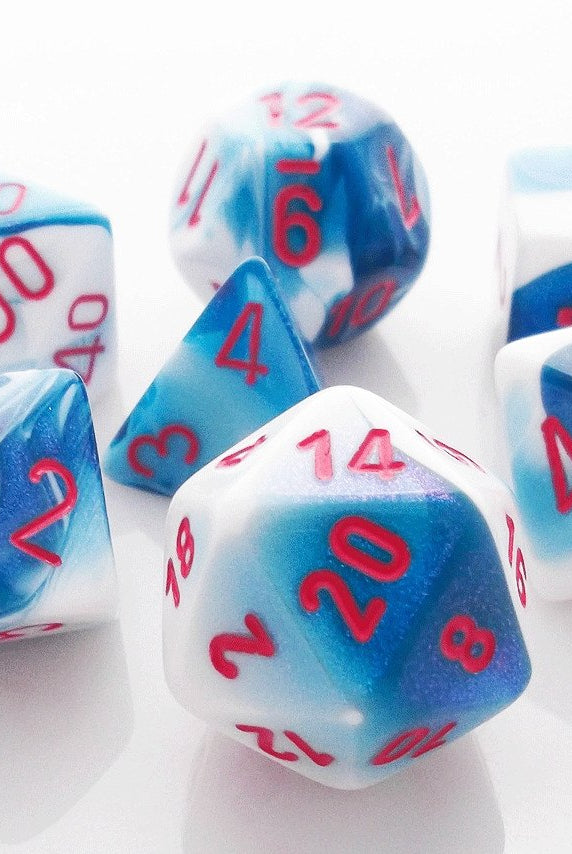 Gemini Dice Astral Blue