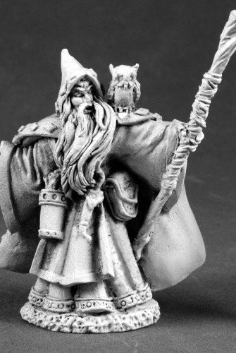 Reaper Miniatures Wizard With Owl 3693