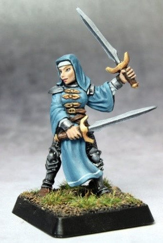 Reaper Miniatures Battle Nun Crusader 14672
