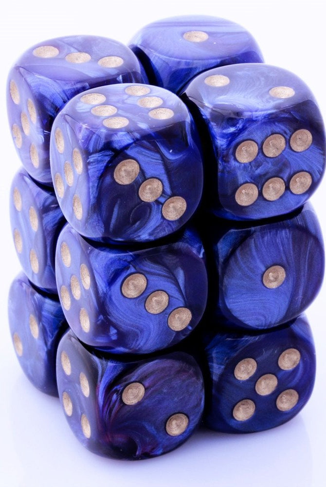 Scarab Dice d6 Royal Blue