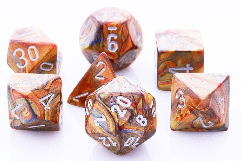 Lustrous Dice Gold