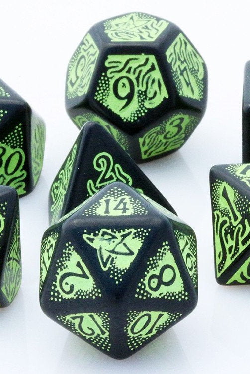 Cthulhu Dice Special Edition Green