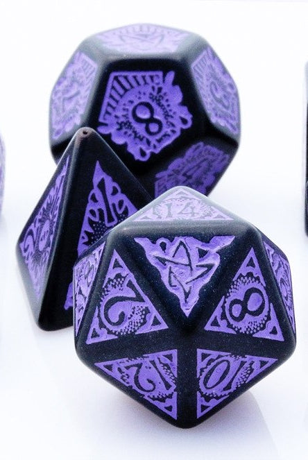 Cthulhu Dice Orient Express Purple