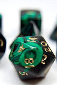 Oblivion Dice Green