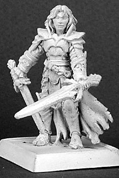 D&D Two Fisted Fighter Miniature