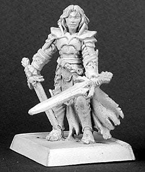 D&D Two Fisted Fighter Miniature