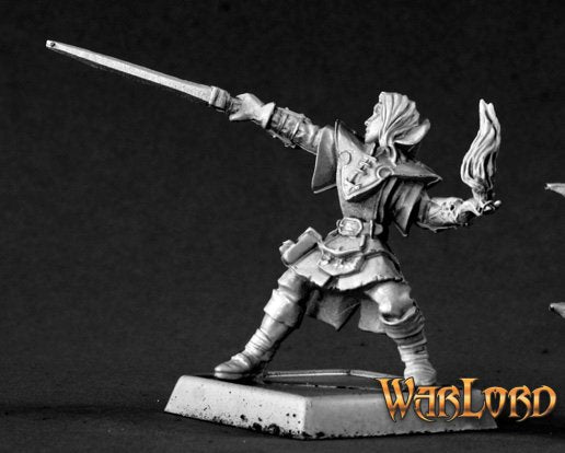 Figurine Métal Isiri Warrior Readying - Warlord Reaper Pour RPG/Pathfinder, échelle 40mm