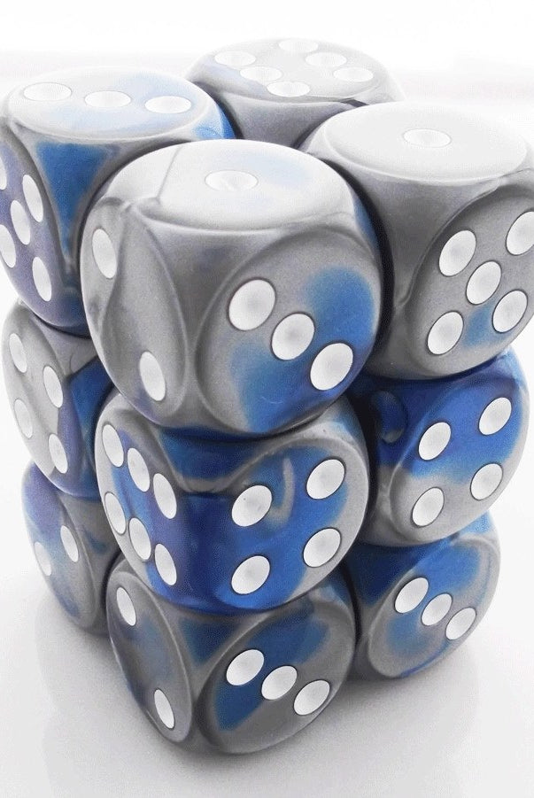 Gemini Dice d6 Blue Steel