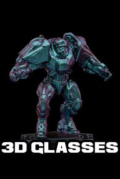 Colorshift Miniatures Paint 3D Glasses 2