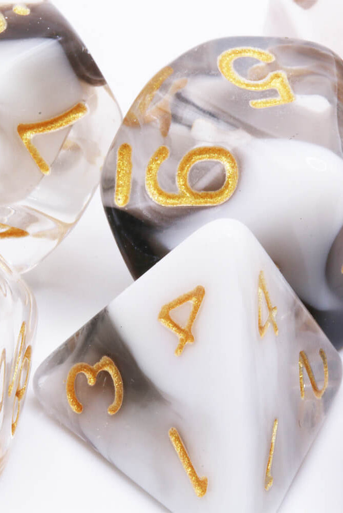Transcended Monk TTRPG Dice