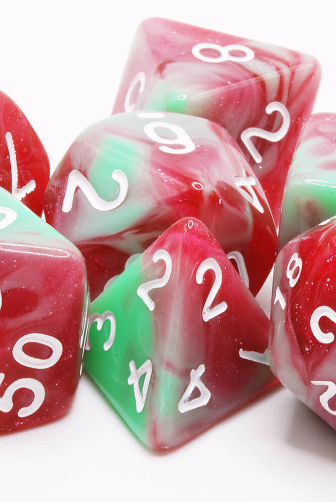 Poison Apple DnD Dice