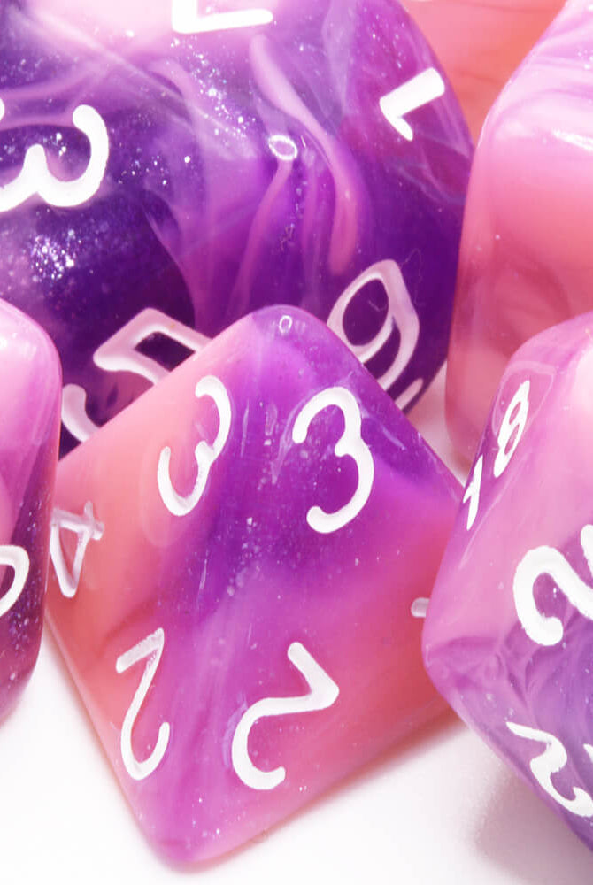 Warrior Princess TTRPG Dice
