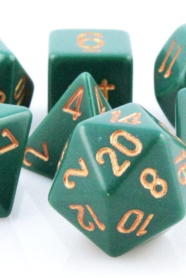 Opaque Dice Dusty Green