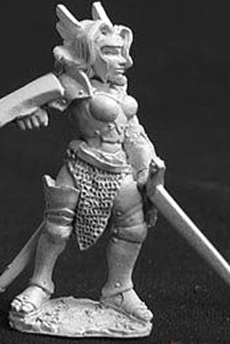 Female Paladin Miniature