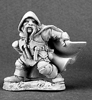 Reaper Miniatures Klaus Copperthumb Dwarf Thief 3099