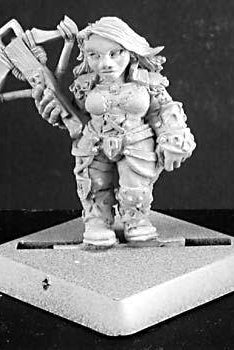 Reaper Miniatures Kara Foehunter Dwarf Fighter 14143