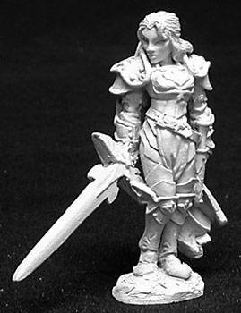 Reaper Miniatures Alaine Female Paladin 2725