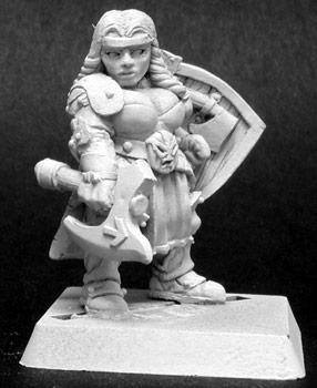 Reaper Miniatures Freia Dwarf Sargent 14085