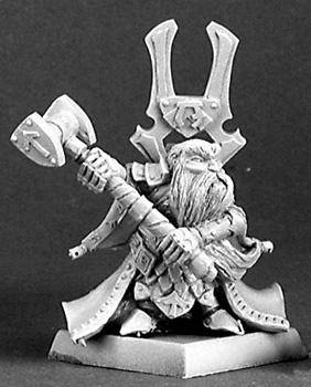 Reaper Miniatures Herryk Aesir Dwarf Warlord 14324 