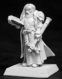 Reaper Miniatures Halbarad Crusaders Cleric 14036