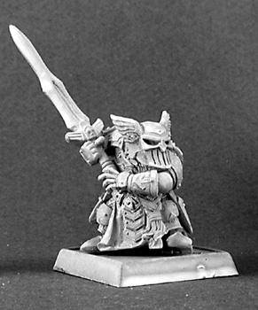 Reaper Miniatures Logrim Dwarf Captain 14304
