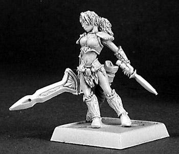 Reaper Miniatures Marda Female Fighter 14339