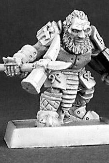 Reaper Miniatures Dark Dwarf Warrior 14331
