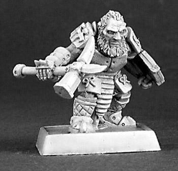 Reaper Miniatures Dark Dwarf Warrior 14331