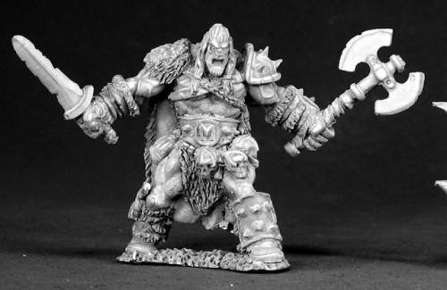 Reaper Miniatures Kord Berserker Hero 3309