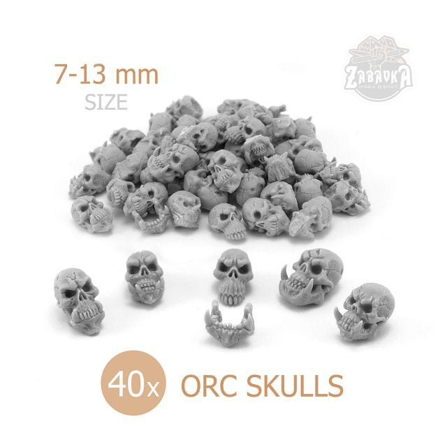Orc Skull Miniature Basing Accessory