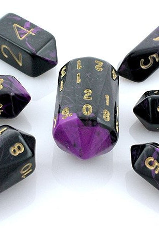 Oblivion Dice Crystal Purple