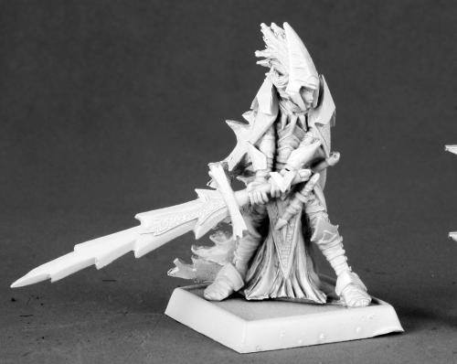 Reaper Miniatures Avrix Dirthe Dark Elf Champion 14594