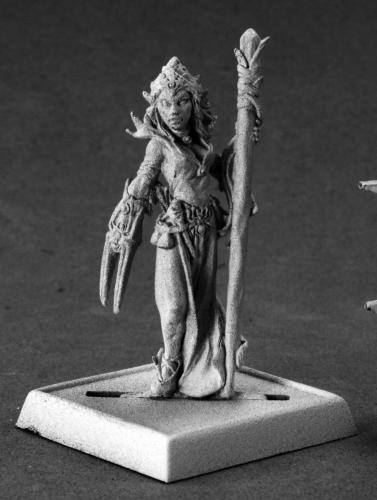 Reaper Miniatures Dhalea Duormidhaz Dark Elf Wizard 14624
