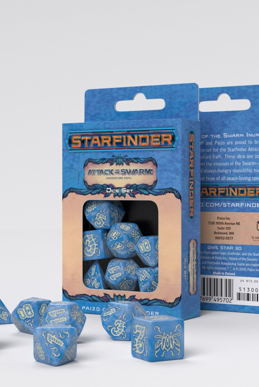 Starfinder Attack of the Swarm Dice 2