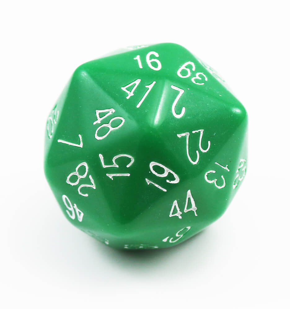 The Dice Lab d48 Green