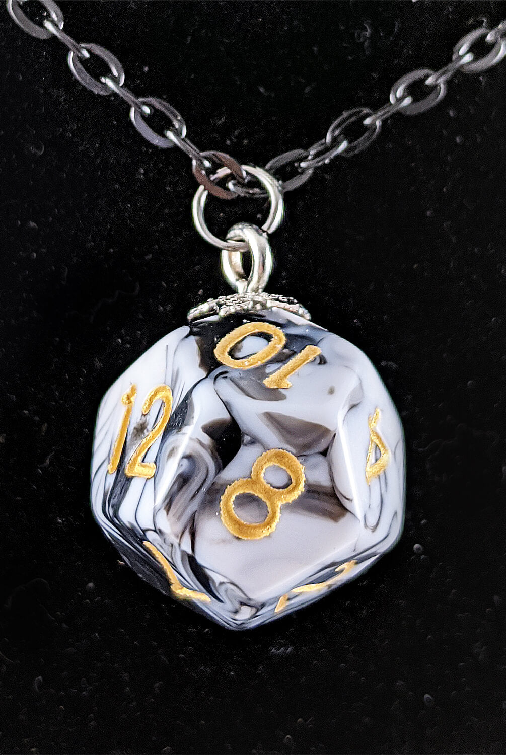 Iron Monk RPG Necklace d12