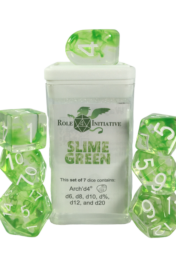 Diffusion Dice (Slime Green)