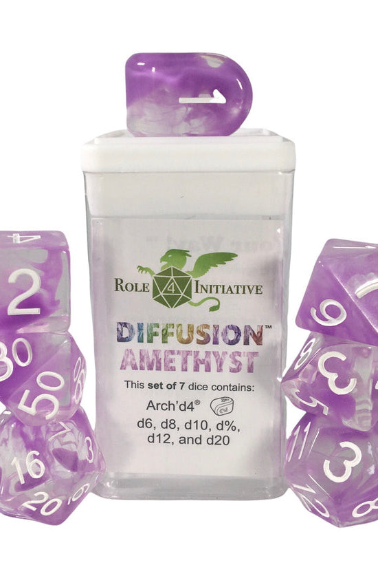 Diffusion Dice (Amethyst)