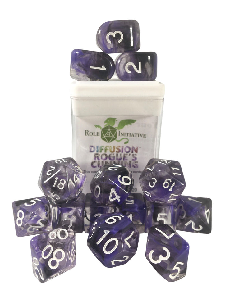 15 piece Diffusion Dice (Rogue's Cunning for rpg games