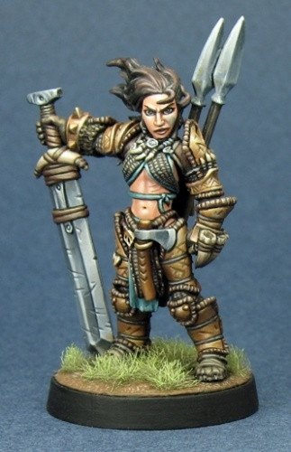 Pathfinder Miniatures Amiri, Barbarian 60003