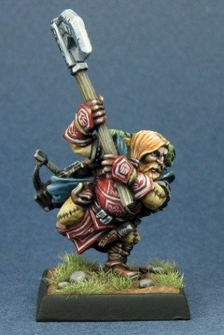 Pathfinder Miniatures Harsk, Dwarf Ranger 60004