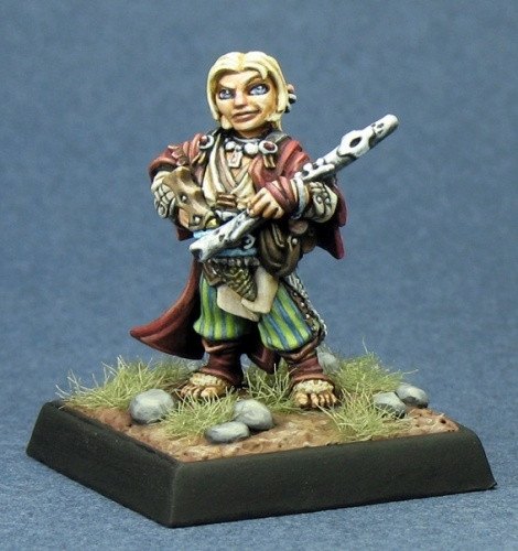 Pathfinder Miniatures Lem, Halfling Bard 60011
