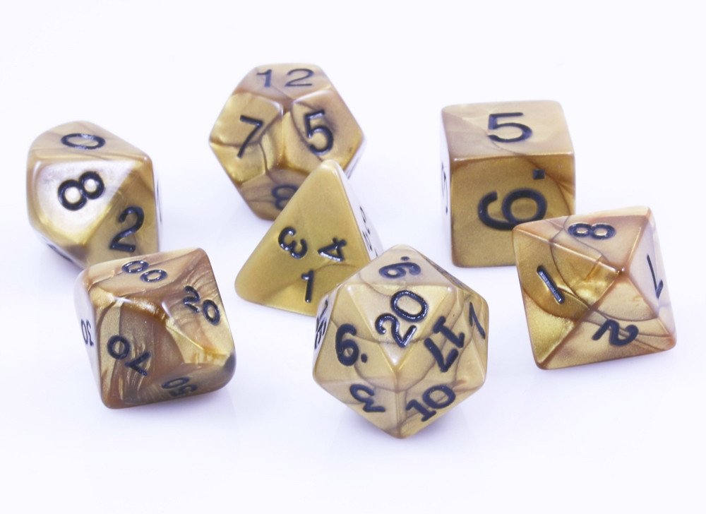 Olympic Dice Gold